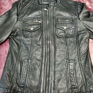 Leather jacket